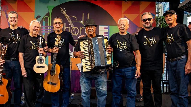 A Velha Guarda do Choro de Belo Horizonte é uma das atrações do Festival de Choro & Samba