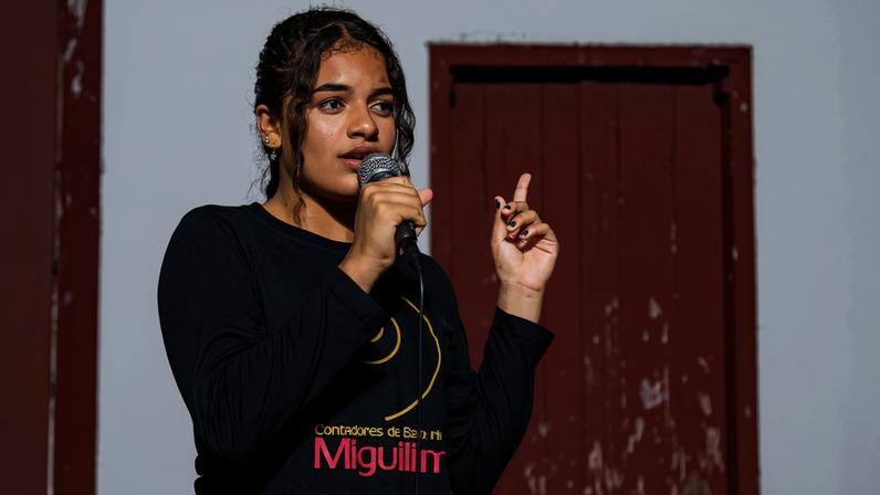 No Centro de Atendimento ao Turista (CAT) de Cordisburgo foi apresentado "Miguilim – com e sem o Dito"