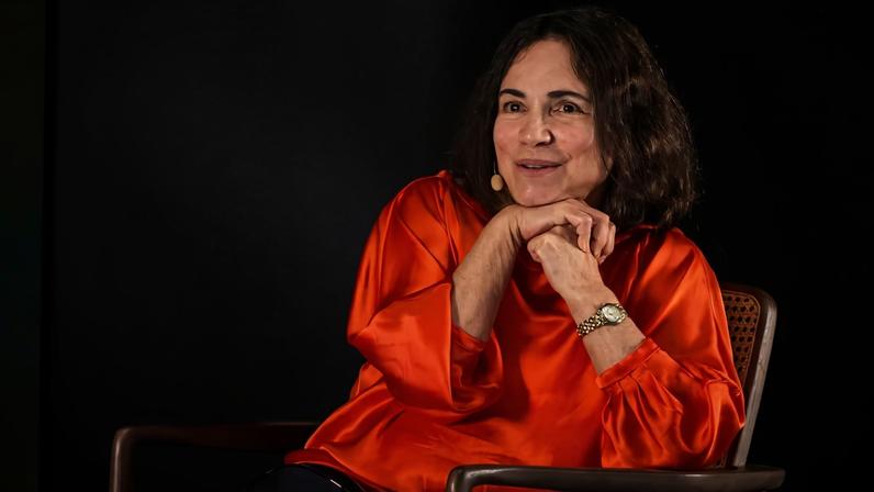 A atriz Regina Duarte