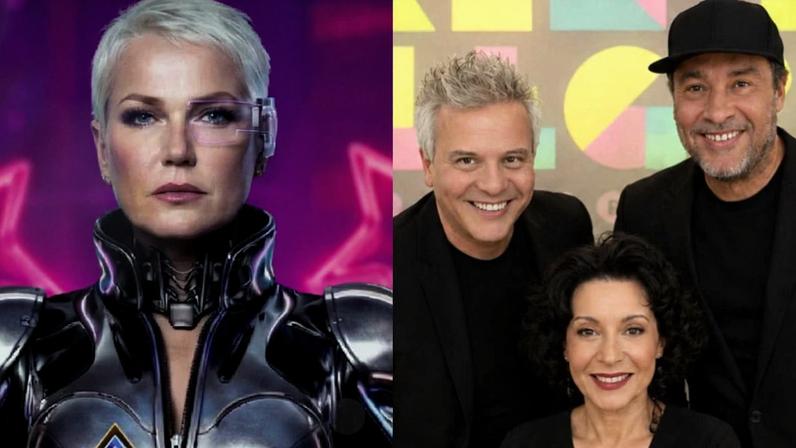 Xuxa Meneghel, Luciano Nassyn, Patrícia Marx e Juninho Bill
