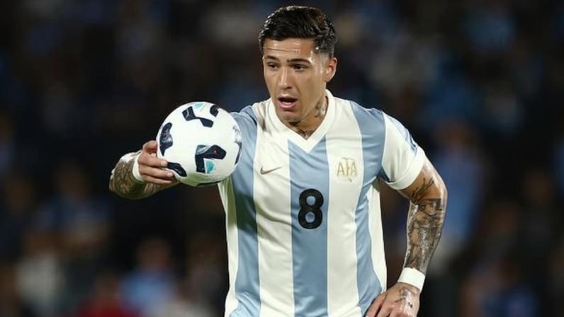 Enzo Fernandez, meio-campista da seleção argentina