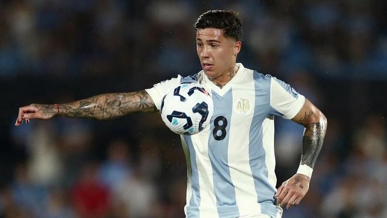 Enzo Fernandez, meio-campista da seleção argentina