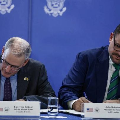 EUA e Equador firmam acordo para combater narcotráfico e bloquear rotas