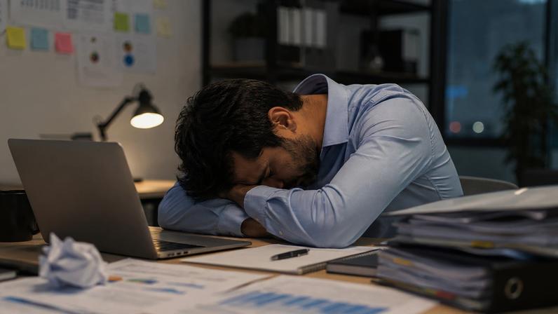 Estudo: 72% dos profissionais sofrem de esgotamento mental