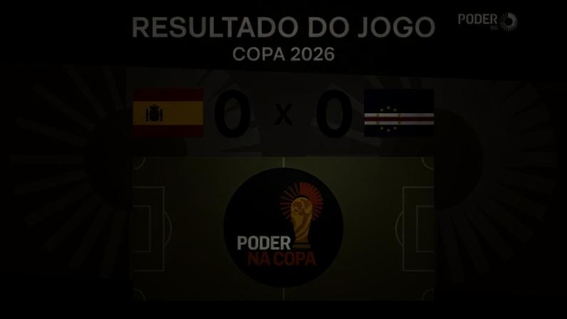 Espanha e Cabo Verde empatam sem gols na Copa 2026