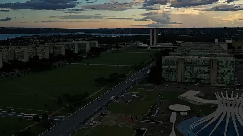 Vista aérea da Esplanada dos Ministérios, em Brasília (Marcello Casal Jr./Agência Brasil)