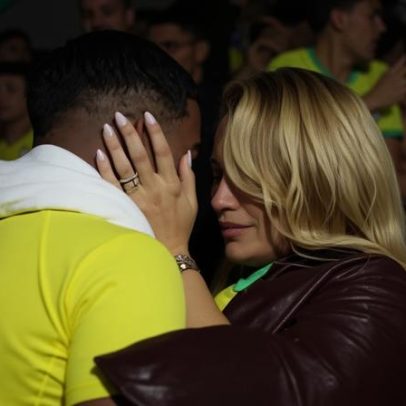 Esposa de Endrick emociona com carta dizendo que agora é a vez dele brilhar