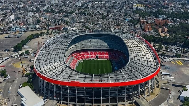 Estádio Azteca, palco da partida de abertura da Copa do Mundo 2026