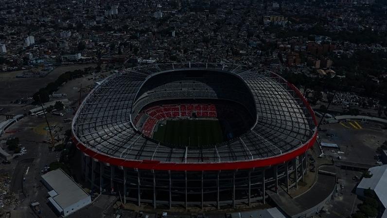 Estádio Azteca, que vai receber a partida de abertura da Copa do Mundo 2026