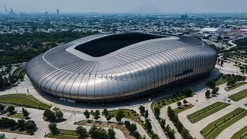 Estádio BBVA, em Monterrey, no México