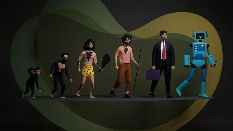 O fato é que, em nível global, nós temos sido incapazes de enfrentar os desafios cabeludos que pairam acima dos interesses de países, diz o articulista; na imagem, ilustração representando a evolução da espécie humana