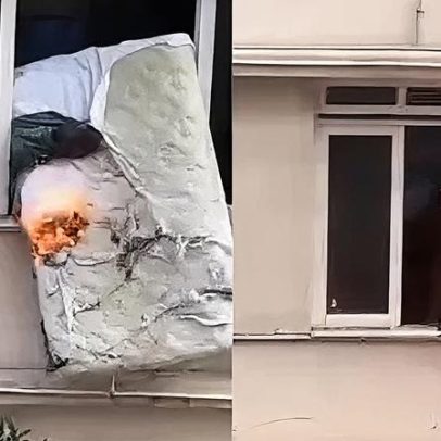 Explosão em Copacabana revela local de refino de drogas; vídeo disponível