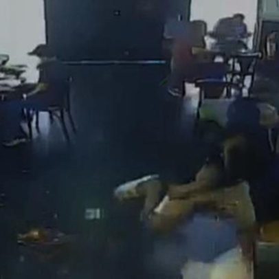 Jovens acendem rojão em lanchonete e criança fica ferida no DF