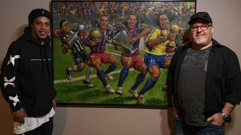 Brasília (DF), 03/06/2026 – Em ritmo de Copa, Casa das Rosas recebe exposição sobre Ronaldinho Gaúcho. Foto: Emerson Carvalho/Divulgação
