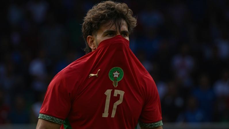 Ezzalzouli em amistoso entre Marrocos e Noruega