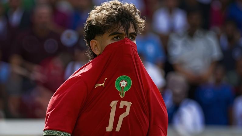Ezzalzouli em amistoso entre Marrocos e Noruega