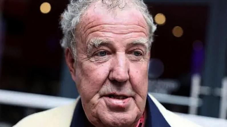 Jeremy Clarkson attending the British Grand Prix in 2025.