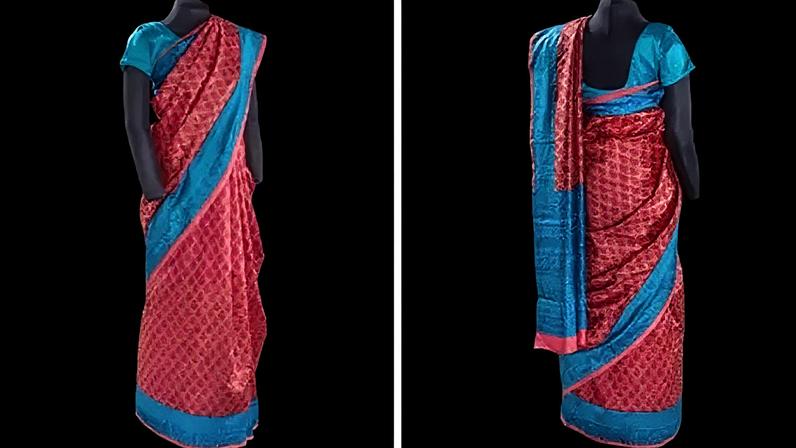 Sari para Marte: traje de mulher indiana exibido em museu dos EUA