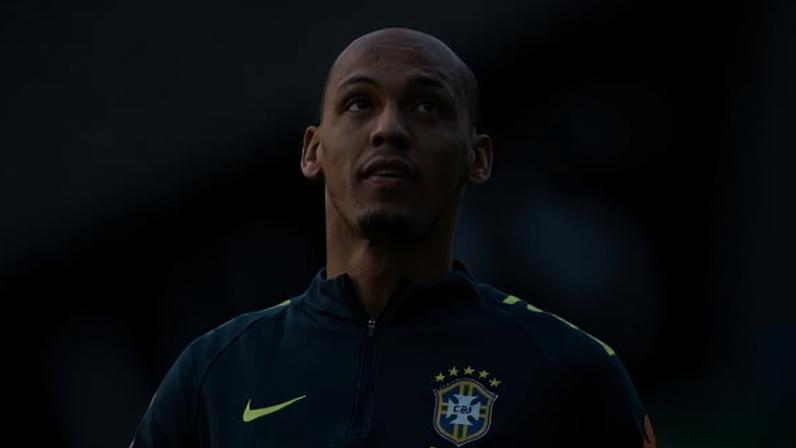 Fabinho, volante da seleção brasileira