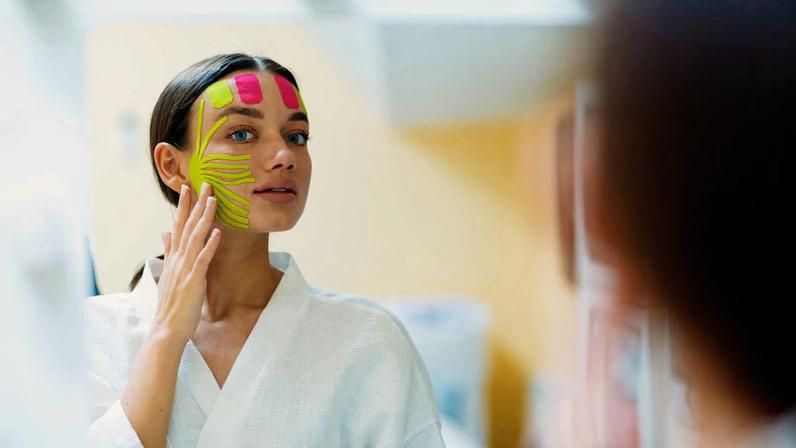 Face taping: dormir com fitas no rosto realmente previnem rugas?