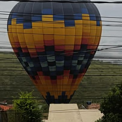 Pedido de casamento em balão em MG quase termina em tragédia