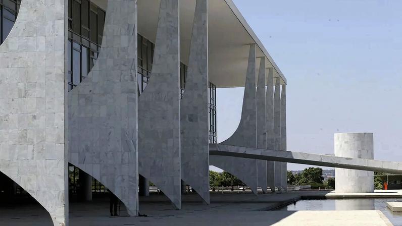 Fachada do Palácio do Planalto, em Brasília