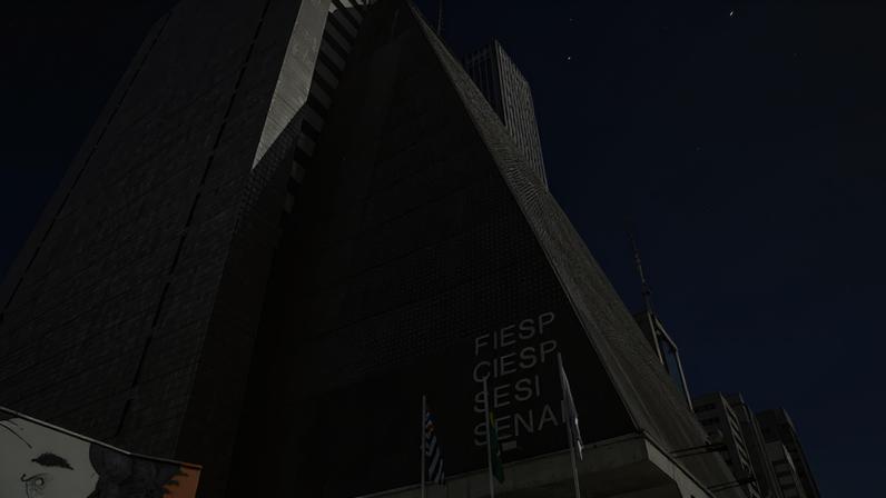 Fachada da sede da Fiesp, em São Paulo. — Foto: Divulgação: Fiesp/Everton Amaro
