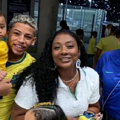 Família de Rayan comemora gol no Maracanã; pai afirma que já sabia