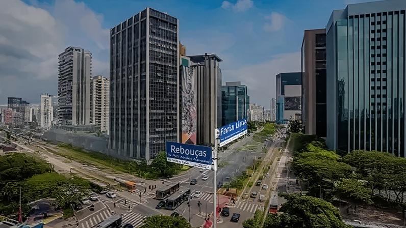 Avenida Faria Lima, centro financeiro de São Paulo
