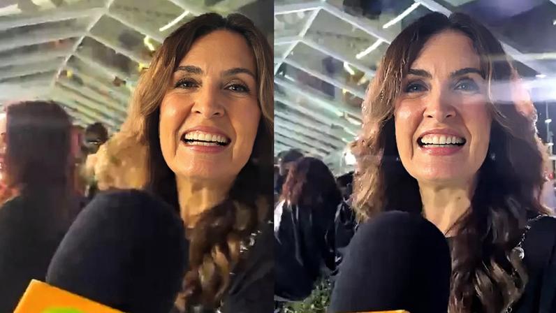 Fátima Bernardes revela que conheceu Cazuza como bailarina no Fantástico