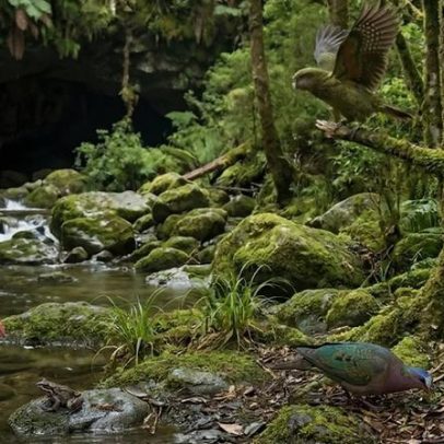Cápsula do tempo revela fósseis que remontam fauna da Nova Zelândia