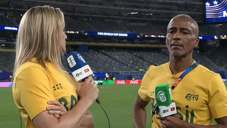 Fernanda Gentil e Romário