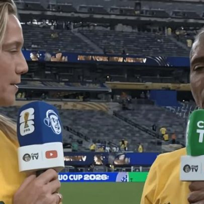 Romário afirma que Fernanda é entre as maiores entendidas de futebol