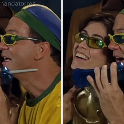 Fernanda Torres revive cena de Os Normais ao torcer pelo Brasil na Copa
