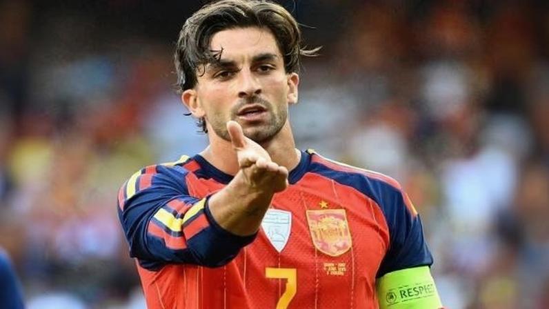 Ferran Torres no amistoso Espanha x Iraque, no Riazor