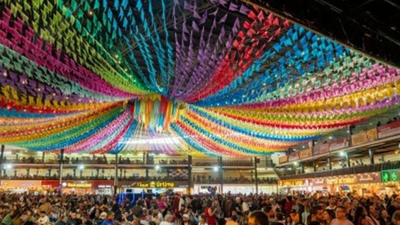 Festa Junina no Centro de Tradições Nordestinas, em São Paulo
