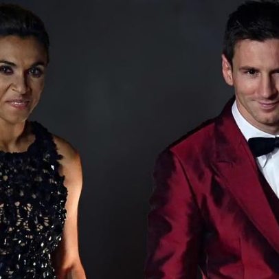 Marta lidera a artilharia das Copas, à frente de Messi