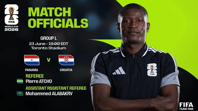 Fifa comete gafe ao anunciar arbitragem do jogo entre Panamá e Croácia na Copa do Mundo