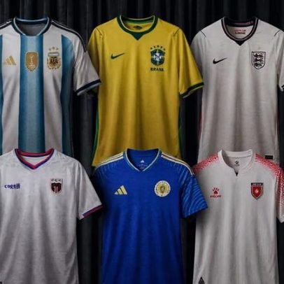 FIFA divulga cores dos uniformes para a fase de grupos da Copa de 2026