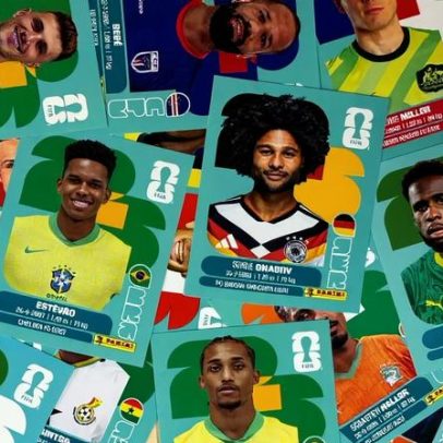 Craques do álbum de figurinhas que ficaram de fora da Copa do Mundo 2026