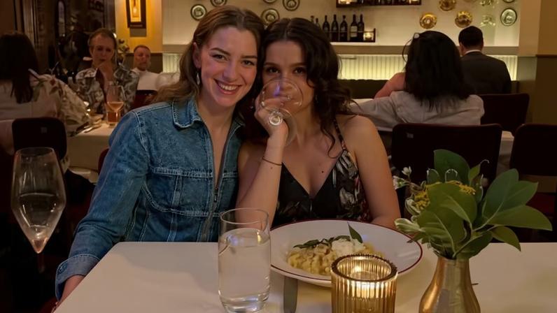 Elisa Annenberg-Paglia curte jantar romântico com a namorada em NY: 'Que sorte a minha' — Foto: Reprodução/ Instagram
