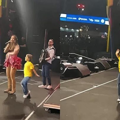 Filhas de Ivete Sangalo chamam atenção em show de São João em Petrolina