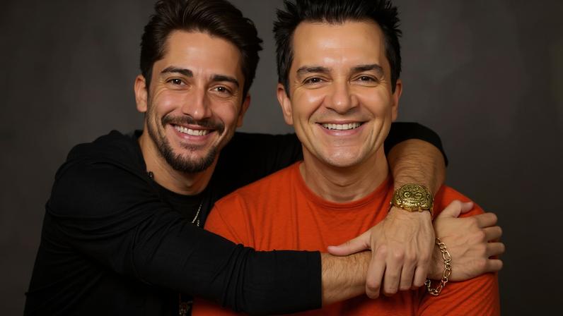Com lágrimas nos olhos, filho de Regis Danese mostra casa incendiada