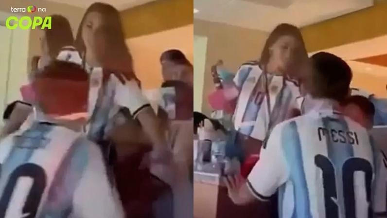 Filhos de Messi se envolvem em briga durante partida da Argentina