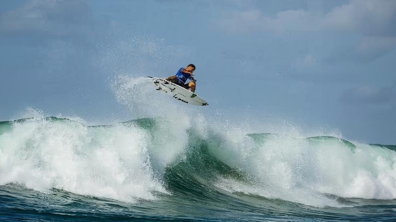 Filipe Toledo deu show na Gold Coast