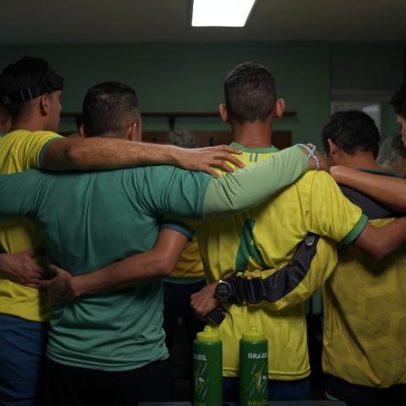 Seleção de futebol de cegos, pentacampeã, terá filme exibido nos EUA