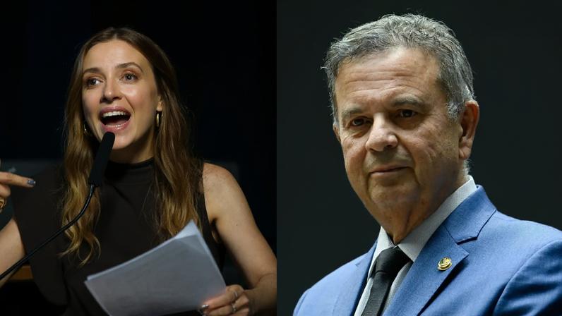Empresariado defende adoção de PEC da jornada flexível, apresentada pelo senador Rogério Marinho, em vez de PEC do fim da escala 6"1, da deputada Érika Hilton (Foto: Geraldo Magela (Érika Hilton) e Andressa Anholete (Rogério Marinho)/Agência Senado)
