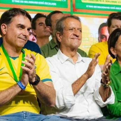 Valdemar defende Flávio e afirma ter sido escolhido por Bolsonaro