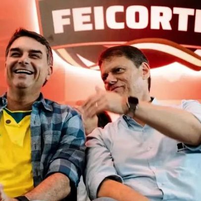 Flávio Bolsonaro e Tarcísio defendem agro brasileiro e criticam Lula