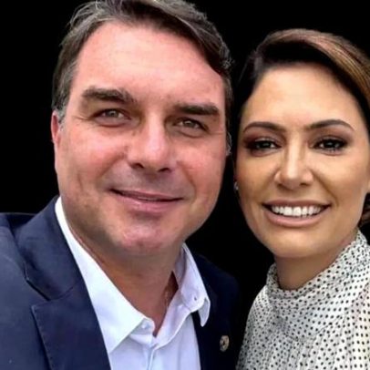 Flávio Bolsonaro afirma que briga com Michelle é página virada